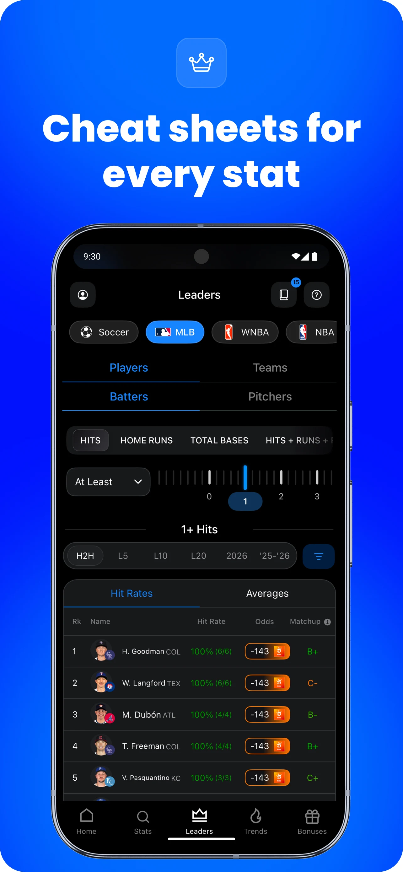 HOF: Sports Stats & Data screenshot