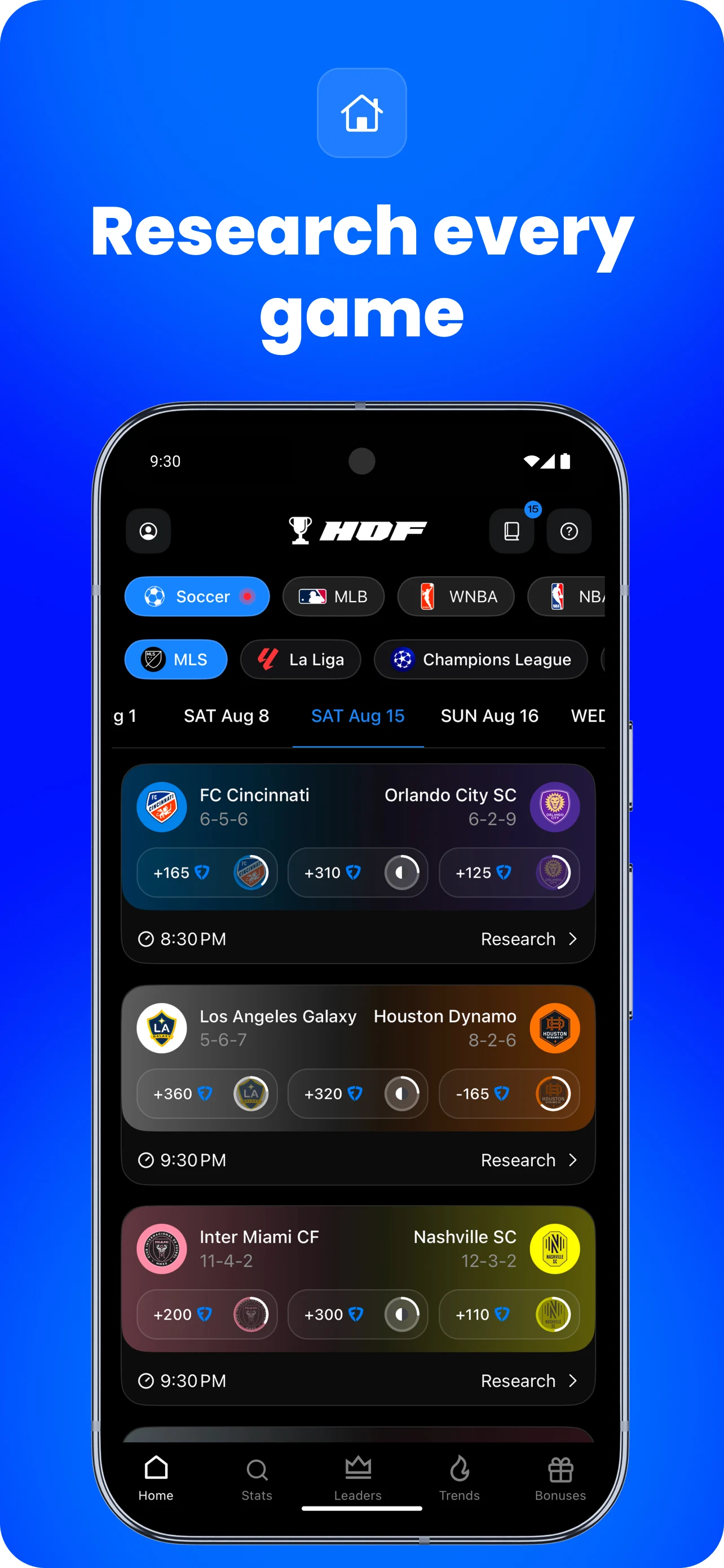 HOF: Sports Stats & Data screenshot